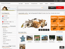 Tablet Screenshot of hayvansatisi.com